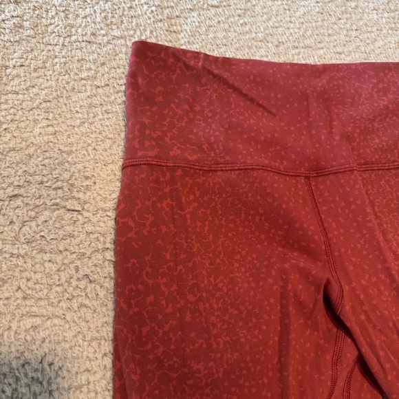 Lululemon Align Pant 28" *Engineer Print City Camo Chianti Multi Align Pant SZ10 - Picture 3 of 11